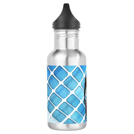 Bouteille D'eau SlipperyJoe musculaire homme six pack abs mâle bla (Gauche)