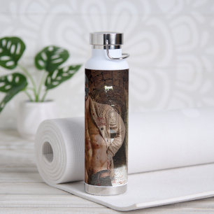 Bouteille D'eau SlipperyJoe's Halloween transparent homme fantomat