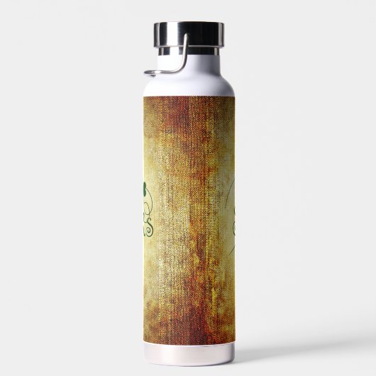 Bouteille D'eau SlipperyJoe's Happy St. Patrick's Day trois feuill (Plage)