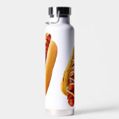 Bouteille D'eau SlipperyJoe's hot dog niché doucement pain jaune v (Plage)