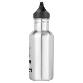 Bouteille D'eau SlipperyJoe's Keep Calm Queen couronne joyaux a (Droite)