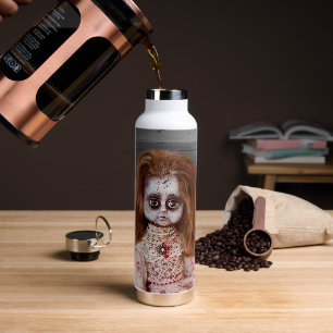 Bouteille D'eau SlipperyJoe's old doll Happy Halloween creepy bloo