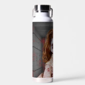 Bouteille D'eau SlipperyJoe's old doll Happy Halloween creepy bloo (Avant)