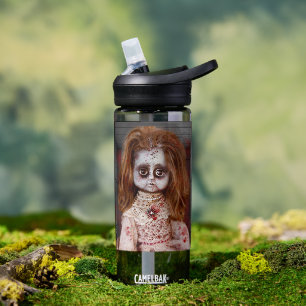 Bouteille D'eau SlipperyJoe's old doll Happy Halloween creepy bloo