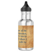 Bouteille D'eau SlipperyJoe's Princess clap marchant drôle les ann (Droite)