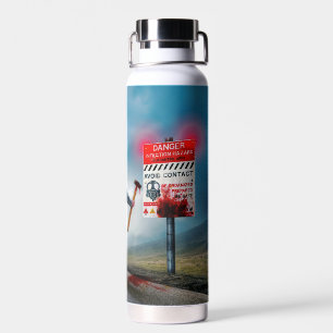 Bouteille D'eau SlipperyJoe's risque d'infection apocalyptique Hal