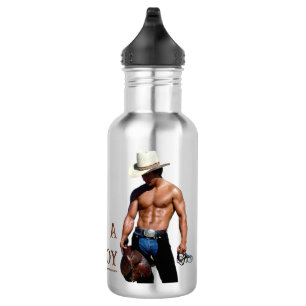 Bouteille D'eau SlipperyJoe's sauve cheval monter chapeau de cowbo