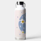 Bouteille D'eau Slogan d'alimentation des fleurs (Avant)