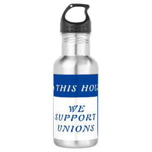 Bouteille D'eau slogan de l'Union