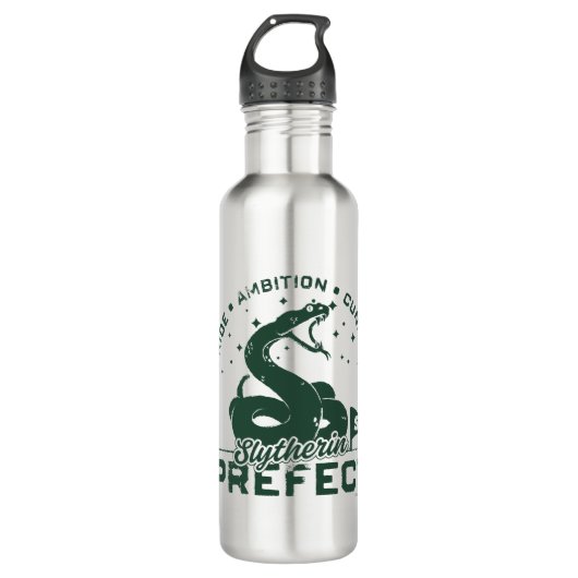 Bouteille D'eau SLYTHERIN™ - Badge Préfet (Devant)
