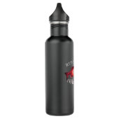 Bouteille D'eau Snapper rouge Whisperer Dark (Gauche)