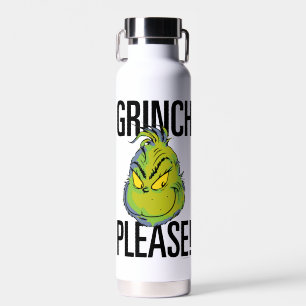 Bouteille D'eau Snarky Grinch Drôle de Grinch s'il vous plaît Ci