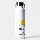 Bouteille D'eau Snoopy & Bois Nid Avec Jack O'Lantern (Avant)