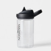 Bouteille D'eau Snoopy - Joe Cool Crown | Ajouter Votre Nom (Gauche)