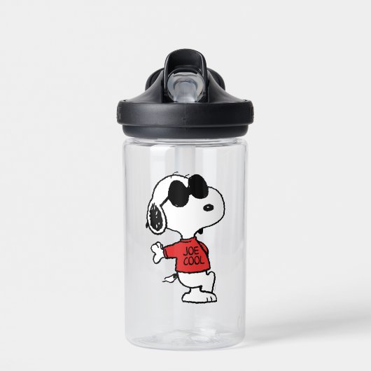 Bouteille D'eau Snoopy "Joe Cool" debout (Avant)