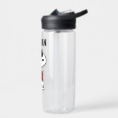 Bouteille D'eau Snoopy "Joe Cool" debout (Gauche)