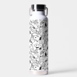 Bouteille D'eau Snoopy Smile Giggle Lauder Motif<br><div class="desc">Jetez un oeil à ce design super mignon avec Snoopy amusant diverses poses.</div>