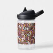 Bouteille D'eau Snoopy & Woodstock Vibes Super Motif violet (Gauche)
