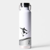 Bouteille D'eau Snowboard Monogram Silver Snowboard (Avant)