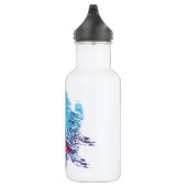 Bouteille D'eau Snowboardeur cool (Droite)