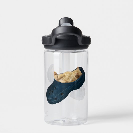 Bouteille D'eau "Snug as a Bug : The Kitten's Croc Nap" (Salle de sport)