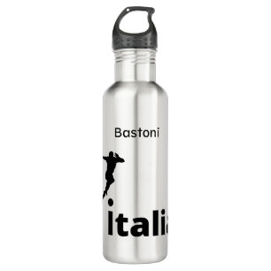 Bouteille D'eau Soccer Italie, personnalisable