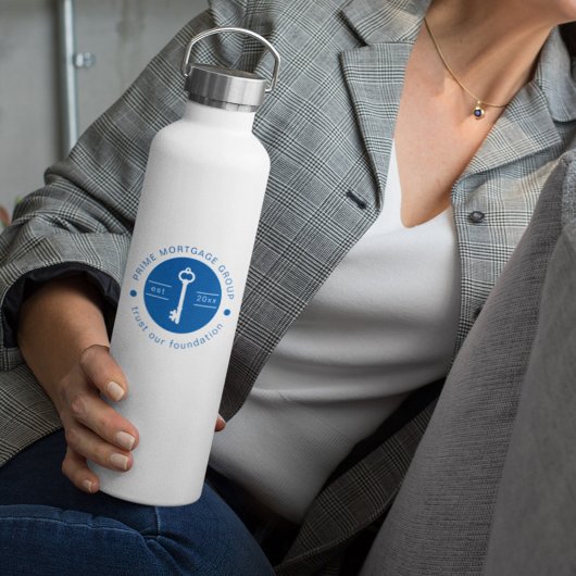 Bouteille D'eau Société hypothécaire personnalisée moderne Ajouter