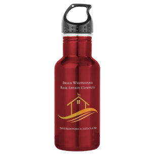 Bouteille D'eau Société immobilière Chic Or Agent immobilier perso