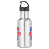 Bouteille D'eau soeur américaine (Dos)