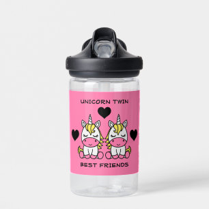 Bouteille D'eau Sœur jumelle licorne