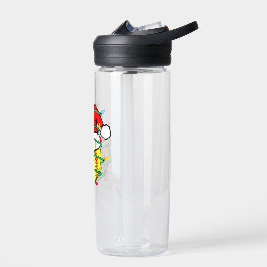 Bouteille D'eau Softball de Noël  (Gauche)
