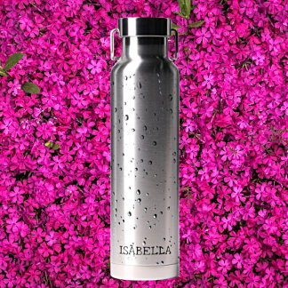 Bouteille D'eau Soigné, esthétique moderne - Elégance Raindrop