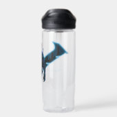 Bouteille D'eau Soirée Gotham Knights dans le logo (Arrière)