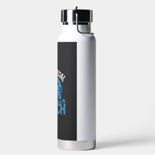 Bouteille D'eau Sois un design de Halloween de sorcière spéciale_1