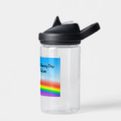 Bouteille d'eau solaire souriante (Gauche)