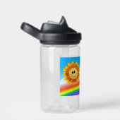 Bouteille d'eau solaire souriante (Arrière Complet)