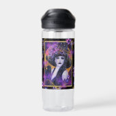Bouteille D'eau Solania Halloween sorcière avec corbeau par Renee  (Arrière)