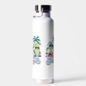 Bouteille D'eau soleil de plage mignon gnomes été (Plage)