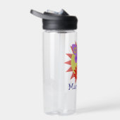 Bouteille D'eau Soleil, Papillon et Fleur (Droite)