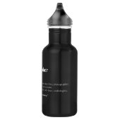 Bouteille D'eau Sonographer Définition - Cadeau technique Ultrasou (Droite)