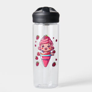 Bouteille D'eau Sorbet de framboise Kawaii
