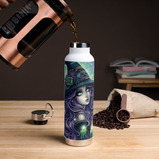 Bouteille D'eau Sorcière Céleste Mystique (Gym)