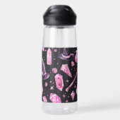 Bouteille D'eau Sorcière rose (Arrière)