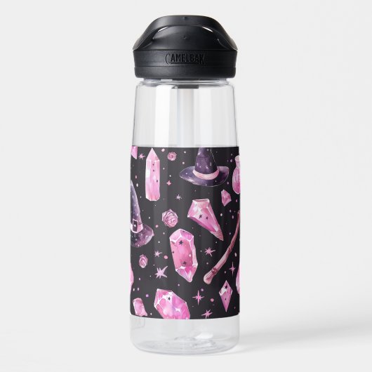 Bouteille D'eau Sorcière Rosy (Arrière)