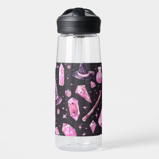 Bouteille D'eau Sorcière Rosy (Avant)