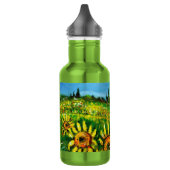 BOUTEILLE D'EAU SOUFFRANCES ET CAMPAGNE EN TOSCANE (Gauche)