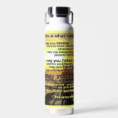 BOUTEILLE D'EAU SOUHAITABLE (Avant)