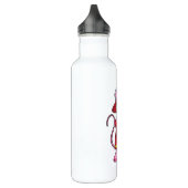 Bouteille D'eau Souris comme pompier avec casque (Gauche)