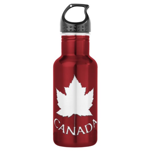 Bouteille d'eau souvenir Canada (Devant)