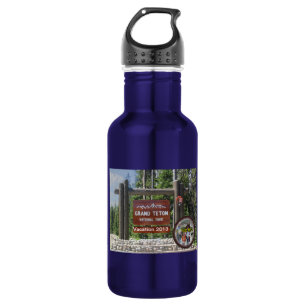 Bouteille D'eau Souvenir photo Grand Teton customisé